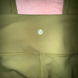 lululemon athletica Olive Green Leggings